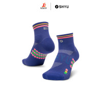 SHYU - Quarter Crew - Blue - Blush - Apricot